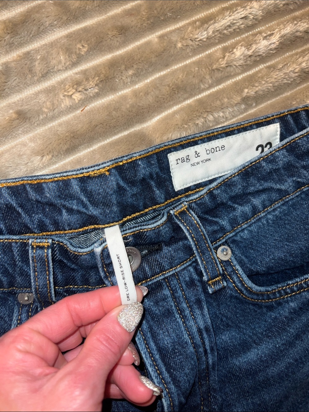 Rag & Bone jeans shorts. 23 - Picture 3 of 7